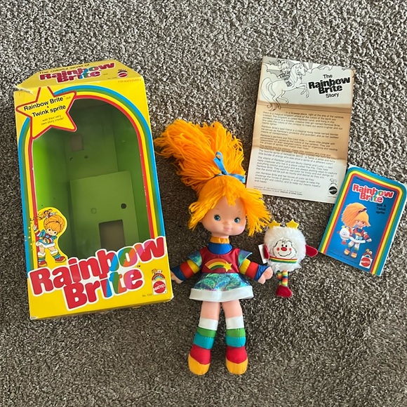 1983 RARE VINTAGE - Rainbow Brite, Twink Sprite and Starlite Horse - Picture 2 of 9